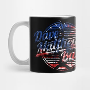 #DMBLOGO Dave Matthews Band American flag Mug